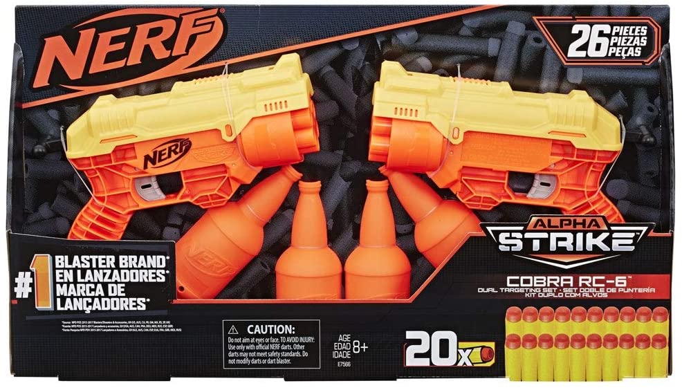 Nerf- Alpha Strike Cobra Rc 6 Target Set, Shop Today. Get it Tomorrow!